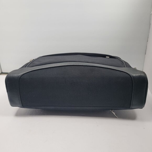 TUMI 2571D Men's Black Laptop Briefcase Shoulder Bag w/ Serial Number Tag - Picture 5 of 12